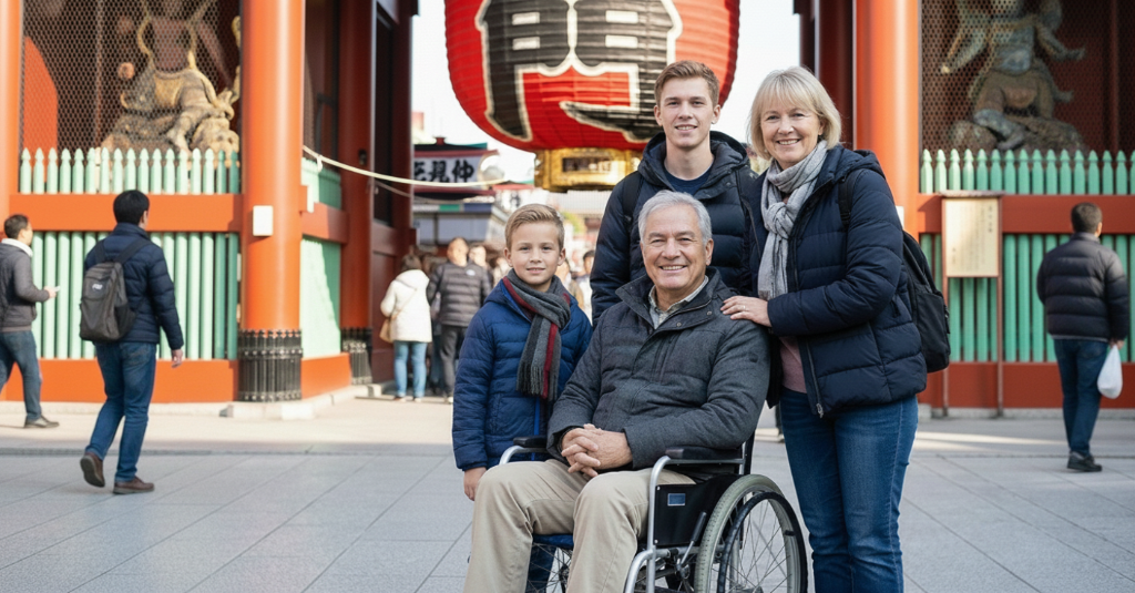 Wheelchair accessible travel in Japan